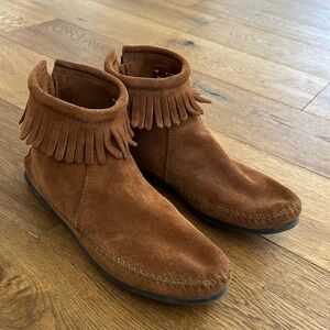 Minnetonka moccasin booties